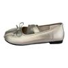 Fashion Women Bow Flats Ballet Dance Shoes 2025 Autumn Fashion Elegant Shallow Shoes Designer Classical New Trends Sneakers Cozy Zapatos