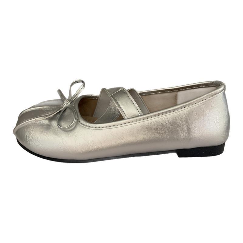 Fashion Women Bow Flats Ballet Dance Shoes 2025 Autumn Fashion Elegant Shallow Shoes Designer Classical New Trends Sneakers Cozy Zapatos