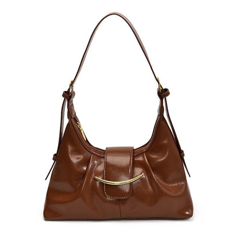 Premium texture large capacity commuter messenger bag women's new summer casual shoulder bag dumpling bag