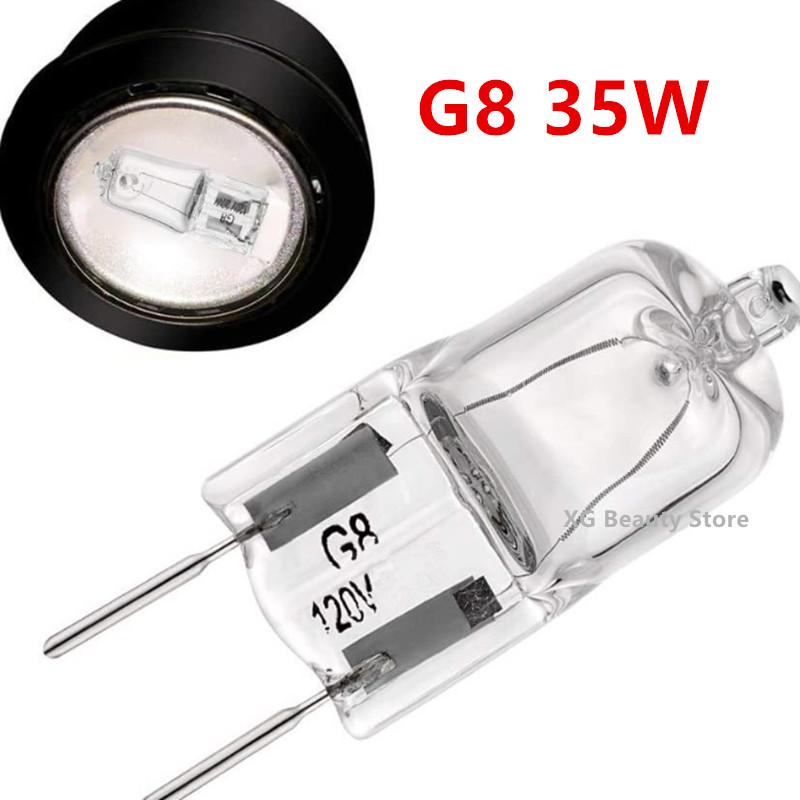 10/20PCS G8 Eco Halogen Light Bulbs LED Inserted Beads Crystal Lamp 20W 35W 50W Energy Efficient Replacement for Halogen Bulb