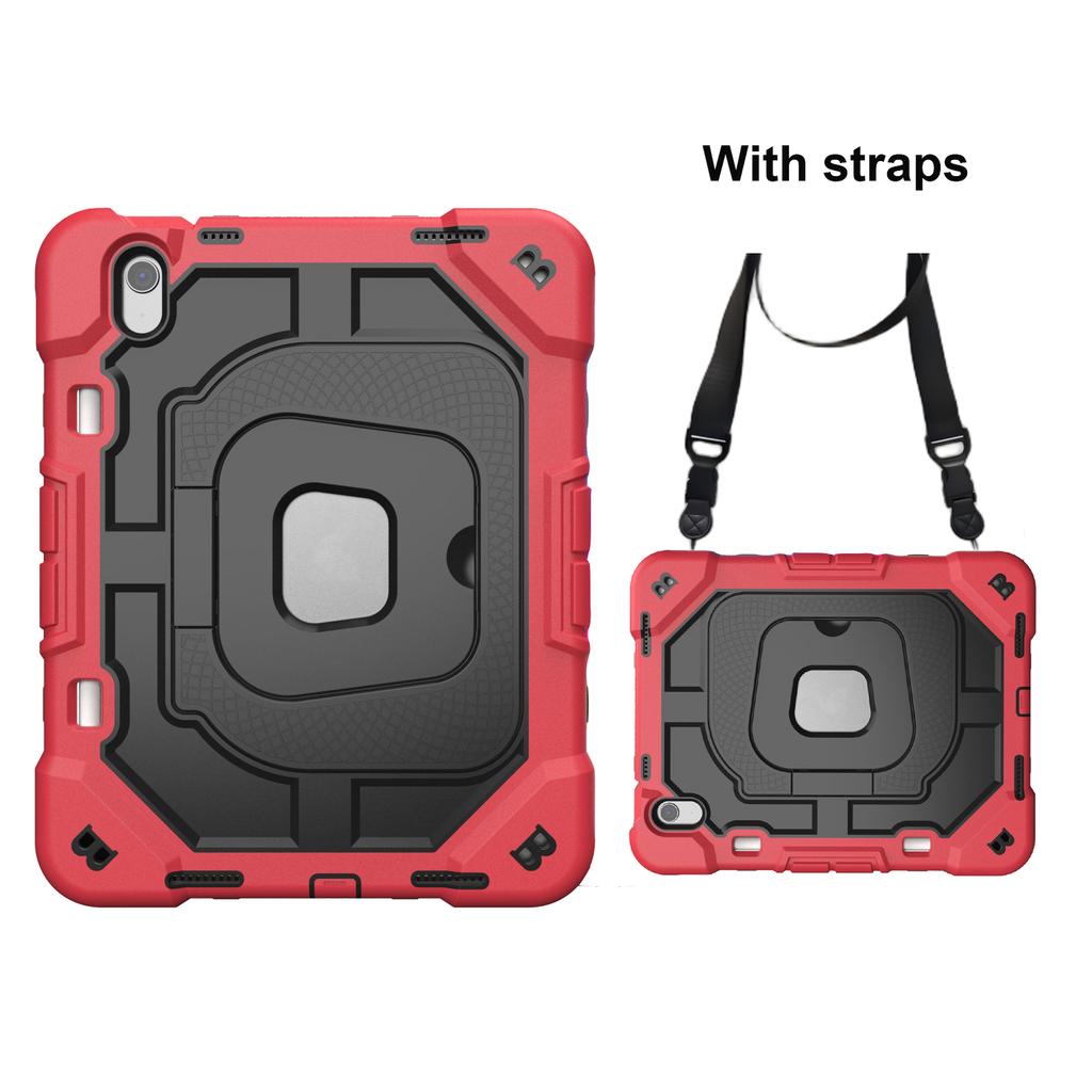 For ipad 11th Generation case A16 Shockproof Kids Kickstand Silicone Tablet case for ipad 11th Gen A16 10th Generation 10.9 Inch