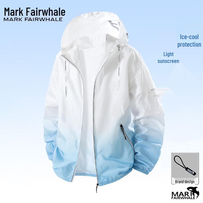 

Mark Fairwhale Men s Summer Lightweight Sun Protection Hooded Jacket 4XL