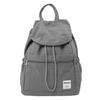 Schoolbag Fashion Travel Backpack Women's Storage Drawstring Bag Niche School Bag Lightweight College Student Class Backpack Commuter School Bag