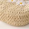 Yogodlns Fashion Hand-Woven Straw Beach Bags Women Handmade Moon Basket Shoulder Bag Summer Bohemian Travel Crossbody Bags