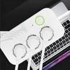 3-Outlets Surge-Protected Power Strip 2m Extension Cord Smart Home Universal Plug  Travel