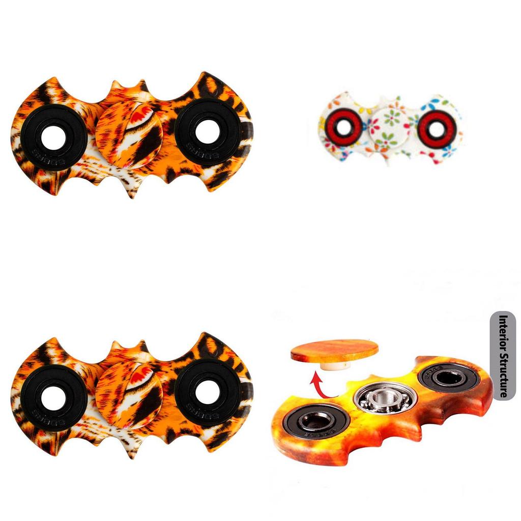High-quality Batman Fingertip Gyro Abs Stainless Steel Material Colorful Hand Spinner For Stress Relief