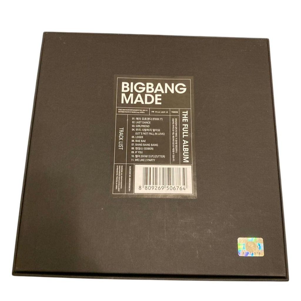 [USED] BIGBANG MADE THE FULL ALBUM Limited Edition