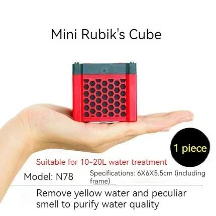 

Aquarium Magic Box Water Purifier Cube Filter Honeycomb Structure Activated Charcoal Fish Tank Water Purifier Pond filtro