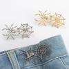 1PC Spider Web Adjustable Waist Button for Pants Detachable Button Perfect Fit Jeans Buckle Waist Tightener Clothing Accessories