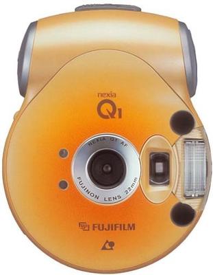 Fujifilm Appareil photo compact Nexia Q1 orange brillant