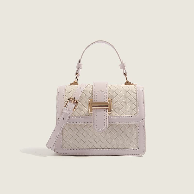 Премиальная текстура плетеная маленькая сумка женская новая модная универсальная нишевая сумочка на одно плечо сумка-мессенджер женская