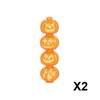 Halloween Decorative MOC Building Blocks Pumpkin Carriage Tombstone Skeleton Flame Horse Accessories Elf House Bricks Toys Gifts