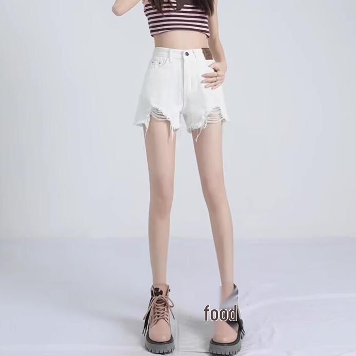2025 Japanese Style Retro Denim Shorts for Women - Versatile Summer Fashion Trend