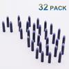 LACHIEVA LUX Fountain Pen Ink Cartridge Ink for Fountain Pens (32 cartridges, black)