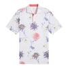 Mens Dahlia Performance Short-Sleeved Polo Shirt