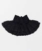 SCULPTOR Eyelet Tutu Mini Skort Black
