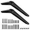 ABS Television Stand Legs Replacement For 28 65 Inch Televisions No Tools Required Secure Mounting System Universal Compatibility