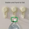 Fashion Wall-Mounted Utility Hooks - Strong Vacuum Suction Cup, Easy Install, No Hole, Heavy-Duty Plastic Organizer for Kitchen, Bathroom, Door