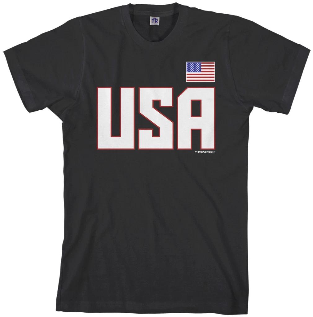 Threadrock Men s USA National Team T shirt US Sports L