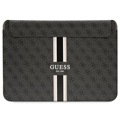 Pokrowiec Do 16" Guess 4G Printed Stripes Czarny
