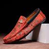Leichte Herren Freizeitschuhe 2025 Herrenschuhe Leder Herren Penny Loafers Herren Mokassins Slipper Herren Flats Männliche Fahrschuhe