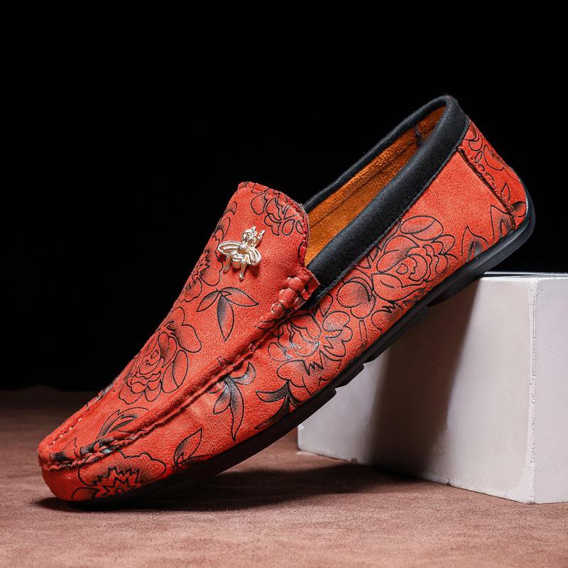 Leichte Herren Freizeitschuhe 2025 Herrenschuhe Leder Herren Penny Loafers Herren Mokassins Slipper Herren Flats Männliche Fahrschuhe