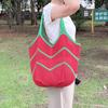 Casual large-capacity knitted bag women's new popular versatile shoulder bag fashion tote woven bag