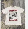 The Clash London Calling Band T-Shirt Unisex Cotton Tee All Size S -5XL Unisex T-Shirt