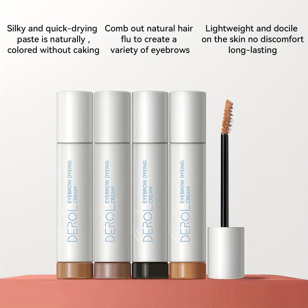 Crema per sopracciglia ad asciugatura rapida Sopracciglio selvaggio perfetto naturale Non facile da sbavare Crema per sopracciglia waterproof
