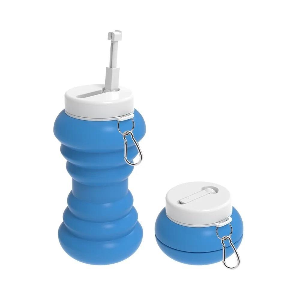 

Collapsible Portable Bidet Spray 600ml Large Capacity Private Parts Flushing Device Travel Use синий