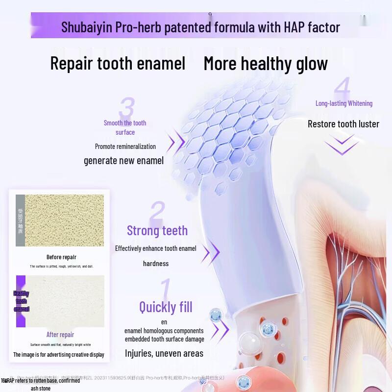 Shuke Whitening Enzyme Toothpaste 3-Pack (Lime, Cherry Blossom, Peach)