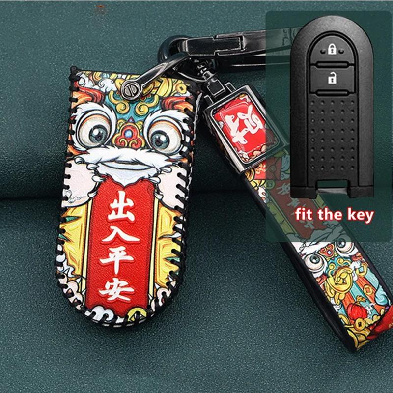 

2 Buttons Car Remote Key Cover Case for Daihatsu Tanto Terios LA600S LA800S LA610S LA150S for Perodua Toyota Rush Accessories
