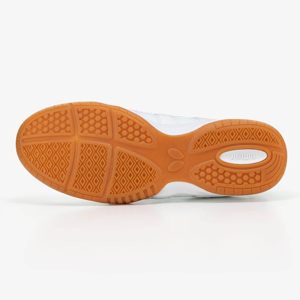 [Butterfly] Table Tennis Shoes Resoline Unizes II 270: White 24.5 Cm