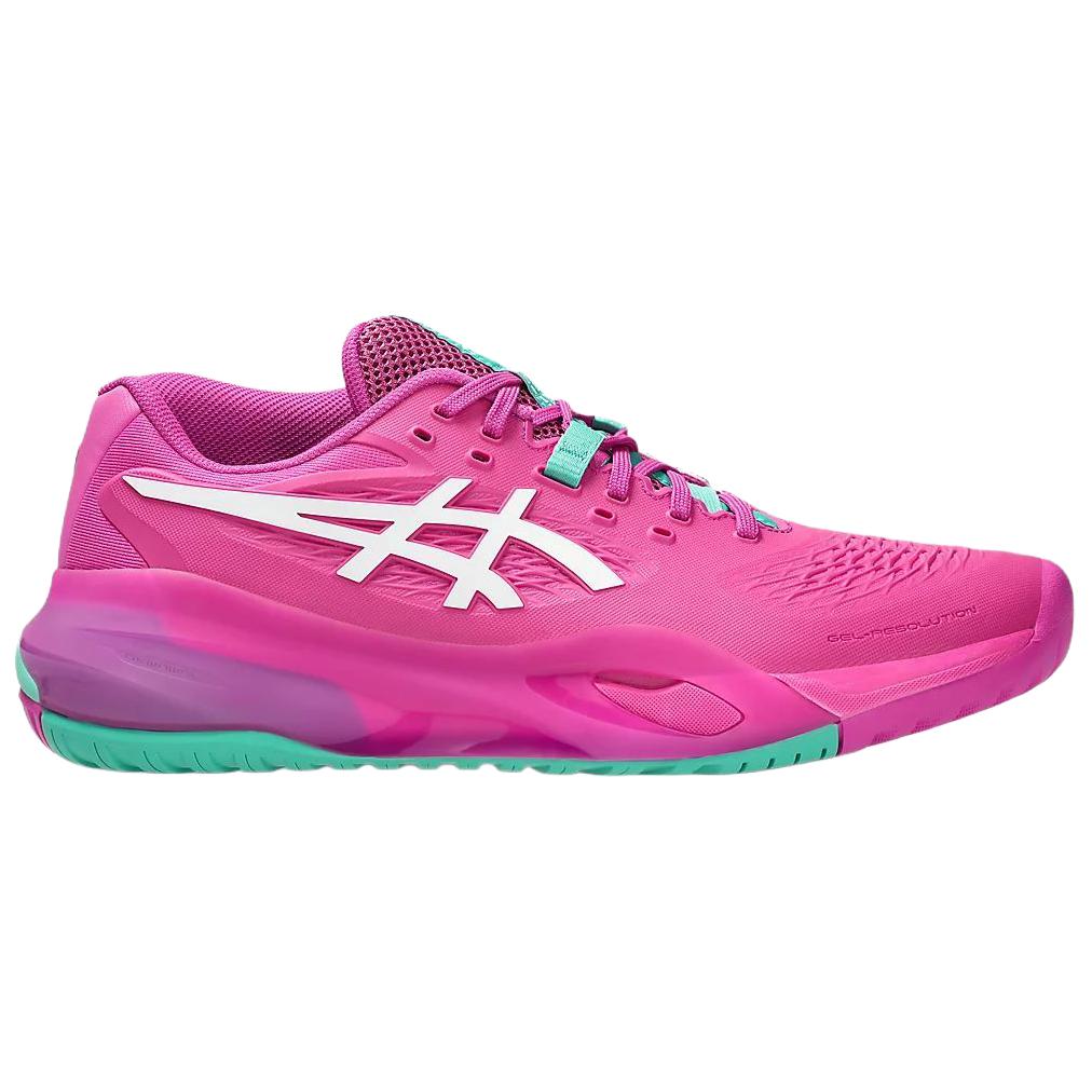 ASICS GEL RESOLUTION X Low top Tennis Shoes Men's Bright Rose Pink White 1041A481-700