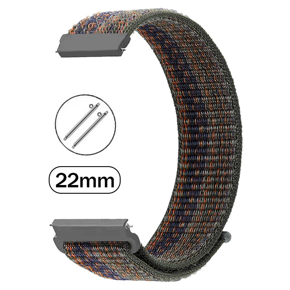 

2 шт. 22 мм Нейлоновий плетений ремінець-петля Для Xiaomi Watch 2 Pro колір 2 S1 Active S2 46/42 мм S3 S4 Спортивний ремінець Для AMAZFIT BALANCE 2 22mm Watchband