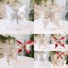 Christmas Decor Butterfly With Plush Fabric For Holiday Scene Decoration