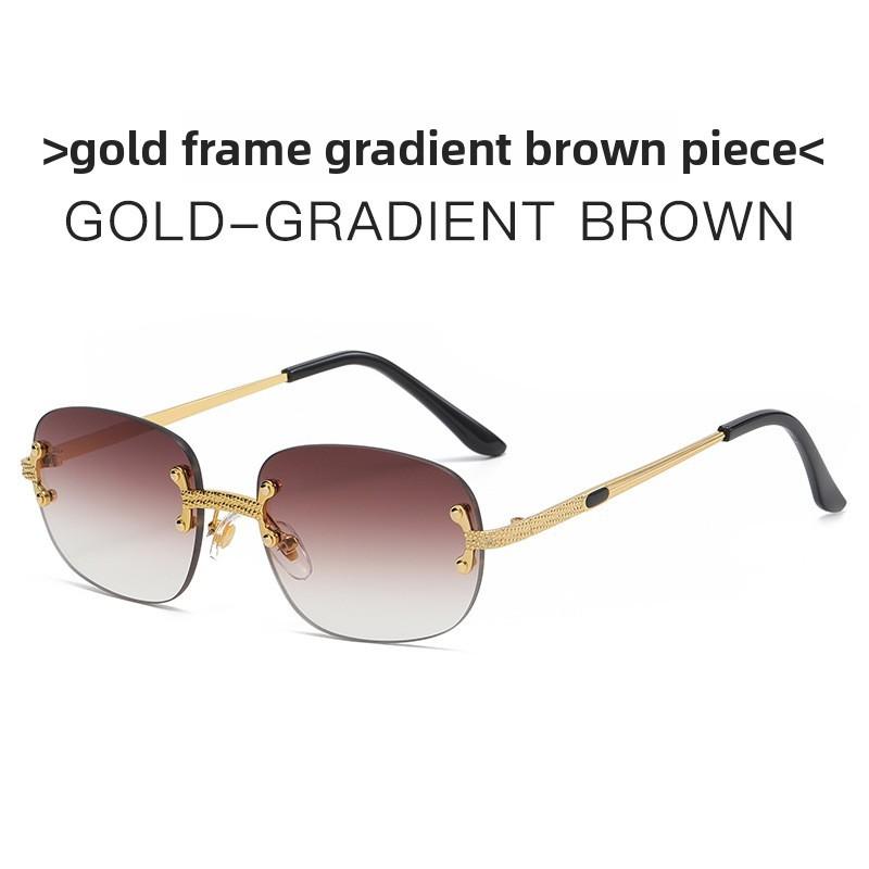 Womens Metal Frame Square Sunglasses With Pink Polycarbonate Lenses For Fashion And Sun Protection