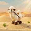 Fluffy Camel Stuffed Animal Soft Stuffed Camel Doll Desert Animal Plush Camel Toy  Sleeping Hug