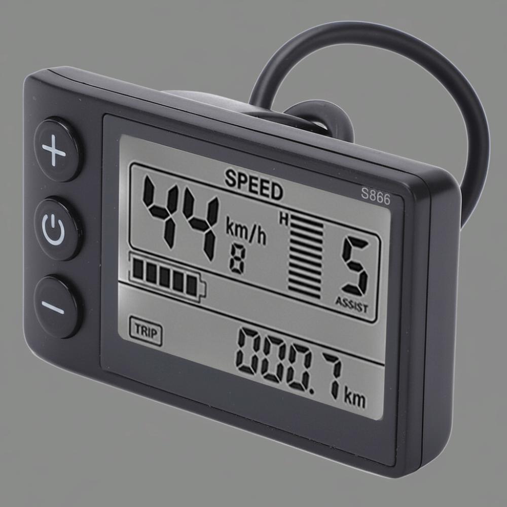 Großer Bildschirm Elektrisches Fahrrad Bedienfeld Elektrisches Fahrrad LCD Display Elektrofahrrad