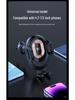 15W Car Wireless Charger & Phone Holder for Apple & Android with Three-Axis Linkage