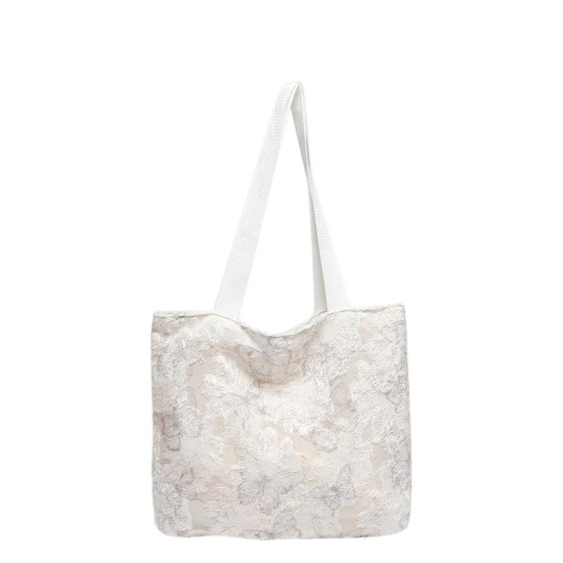 Women'S Bag Summer Butterfly Shoulder Bag Large Capacity Make-Up Lesson Storage Bag Going Out Commuting Armpit Bag