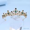 Hochzeit Haar Tiara Kristall Braut Tiara Krone Silber Farbe Diadem Schleier Tiaras Hochzeit Haarschmuck Kopfschmuck Kopfschmuck
