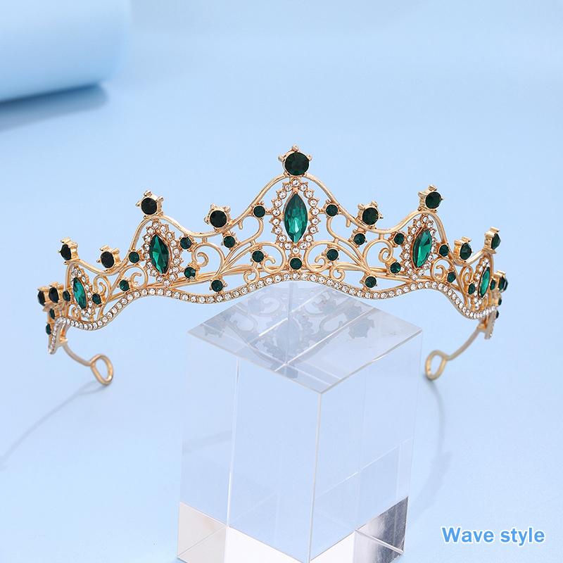 Hochzeit Haar Tiara Kristall Braut Tiara Krone Silber Farbe Diadem Schleier Tiaras Hochzeit Haarschmuck Kopfschmuck Kopfschmuck