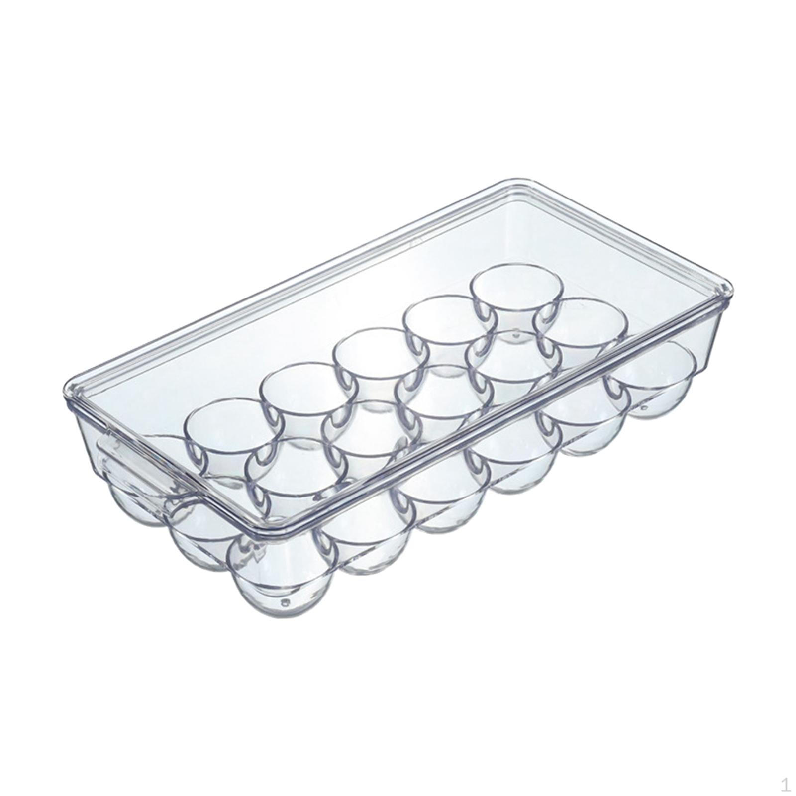 

Clear Egg Storage Solution for Kitchen and Fridge Organization 18 Grid