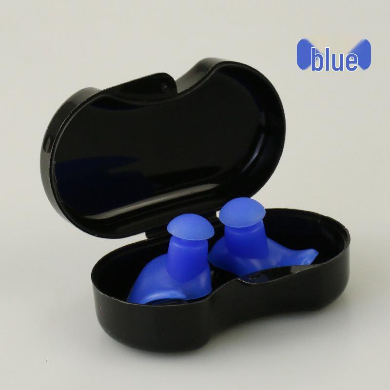 Waterproof Spiral Silicone Earplugs for Swimming and Noise Reduction
