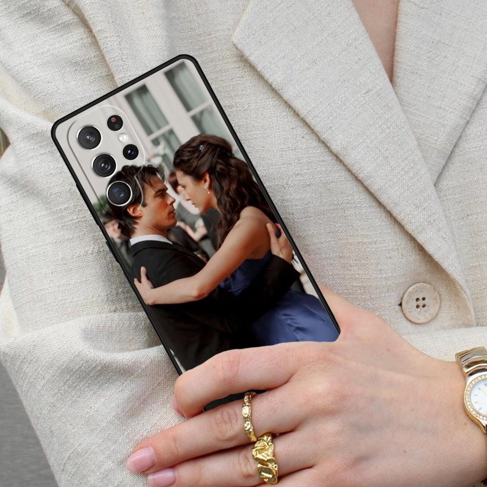 Elena Damon The Vampire Diaries Cell Phone Case for Samsung Galaxy S26 Ultra S25 S24 S23 S22 S21 S20 Note10 Cover