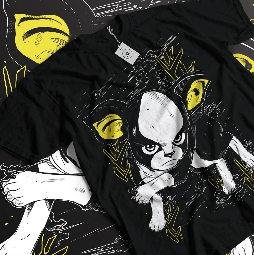 Anime Iggy JoJo Bizarre Adventure Black TShirt Gift For Friends S
