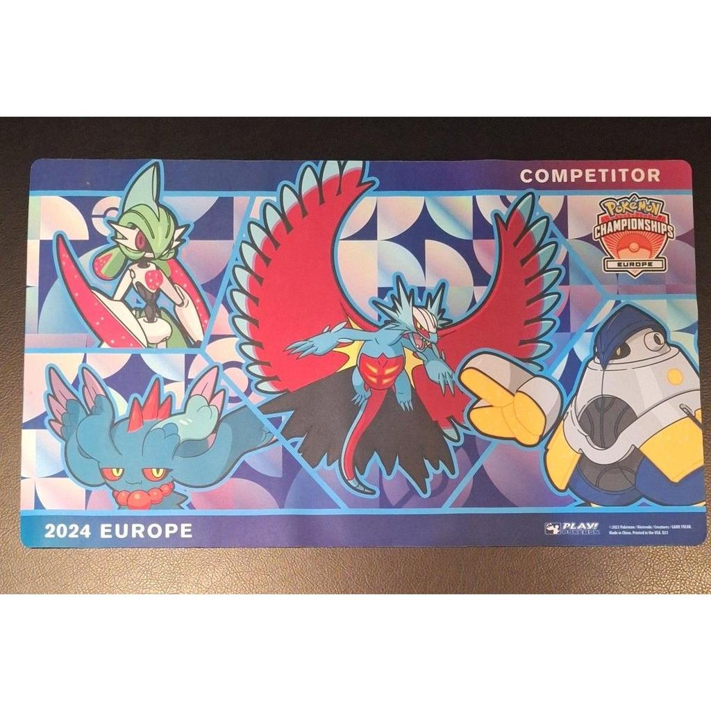 Used Pokemon Card Paradox 2024EUROPE LAIC Overseas Limited Playmat
