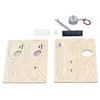 Wooden STEM Model Airplane 3D Puzzles DIY Wood Craft Assembly Project Kit Kids Gift Toys
