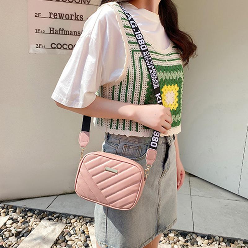 Shell Crossbody Bag for Women Fashion Small PU Leather Shoulder Bags Luxury Designer Quilted Female Zipper Purse and Handbags